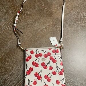 Coach Cherry Print Crossbody Bag